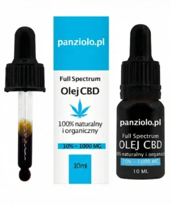 Alternative view of Olejek konopny CBD 10% – zestaw 3 szt