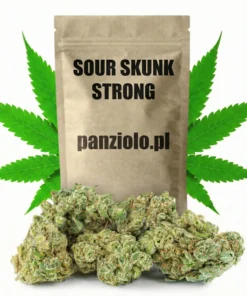 Susz konopny CBD Sour Skunk Strong