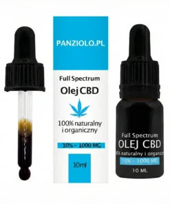 Alternative view of Olejek konopny CBD 10% – zestaw 2 szt