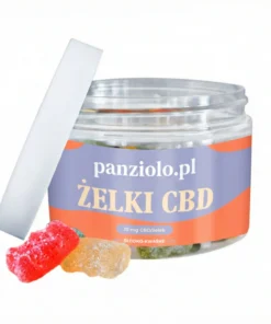 Zelki CBD 10 mg w slodko kwasnej posypce