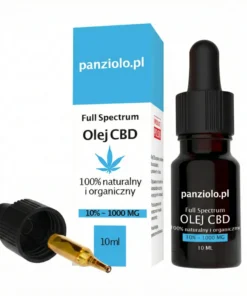 Zestaw relaksacyjny olejek CBD 10 procent masc i herbatka