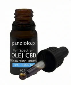 Zestaw trzech olejkow konopnych CBD 10 procent Pan Ziolo